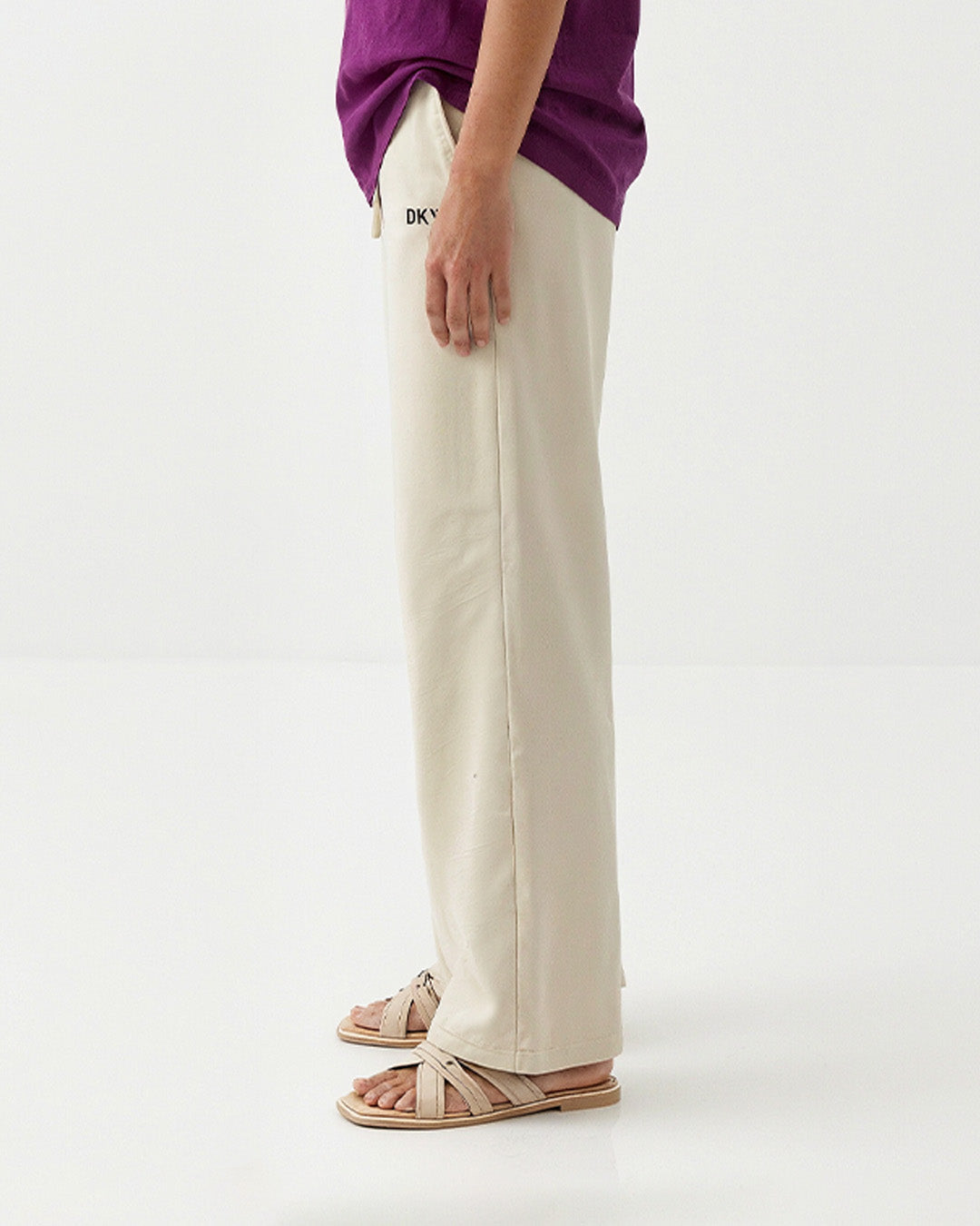 Beige Sweatpants Co-ord Set