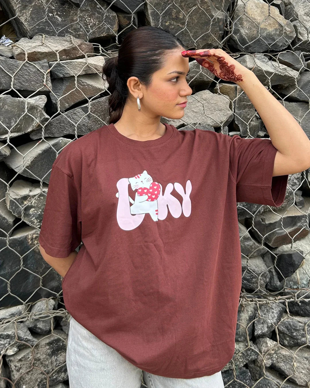 Lovey Oversized T-Shirt
