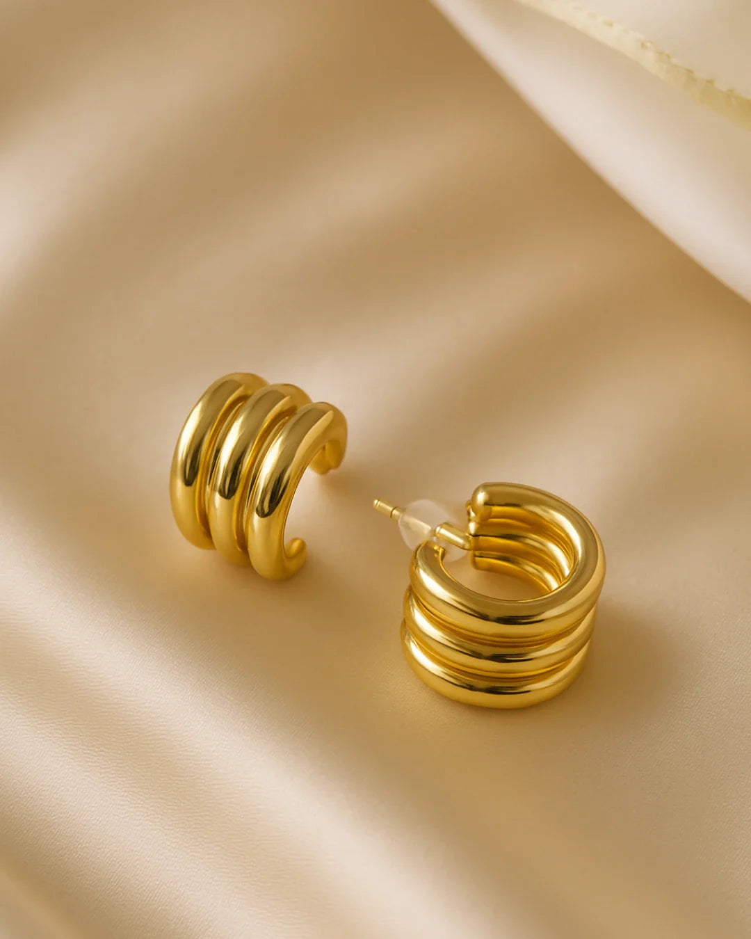 Orbit Triple Earrings