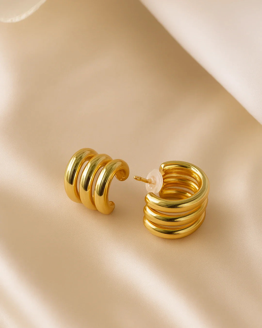 Orbit Triple Earrings
