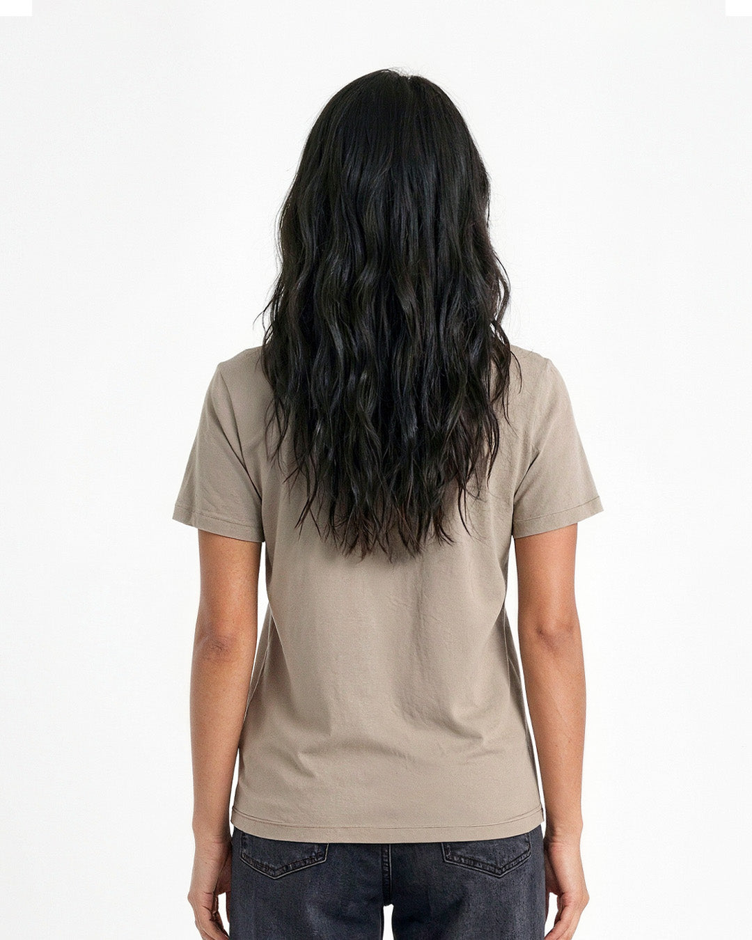 Camel Plain T-Shirt