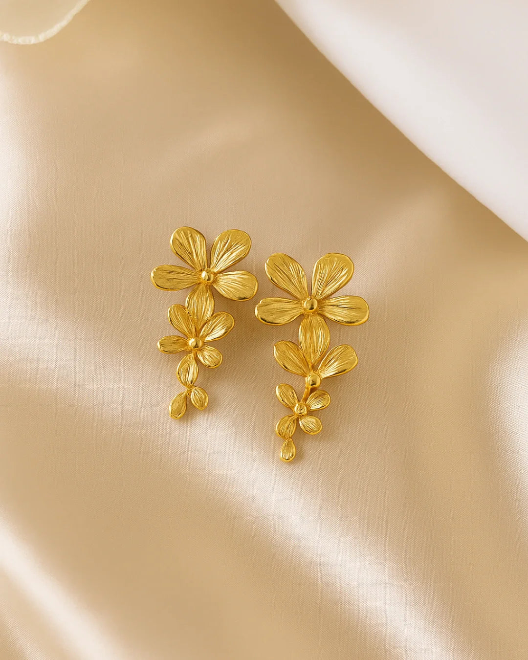 Dropdown Flower Earrings