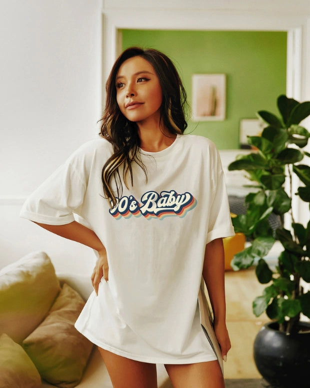 Retro Baby Oversized T-Shirt