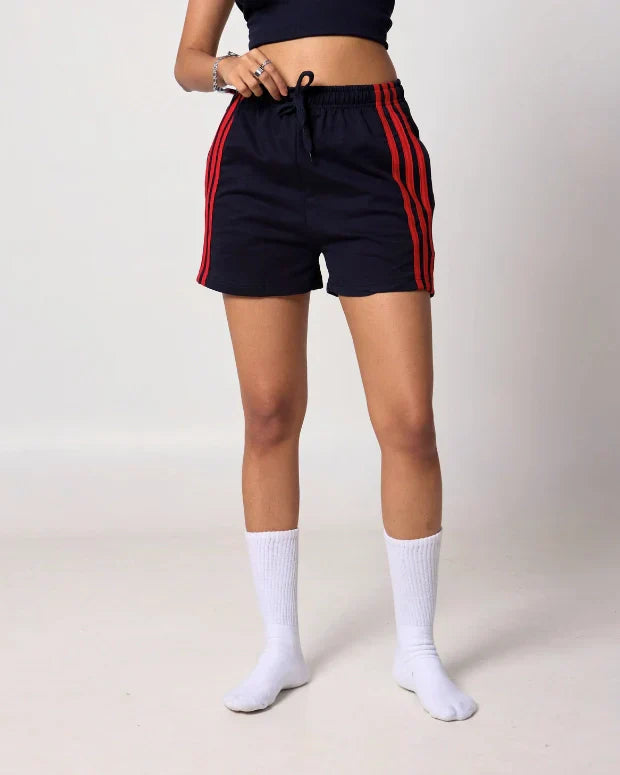 Black Gossip Shorts