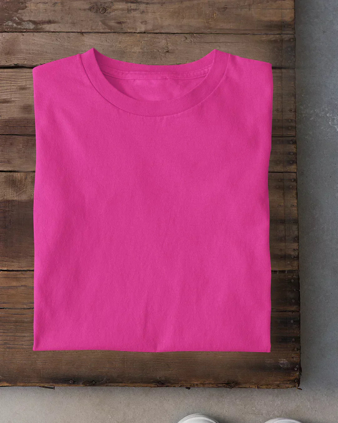 RB Hot Pink Plain T-Shirt