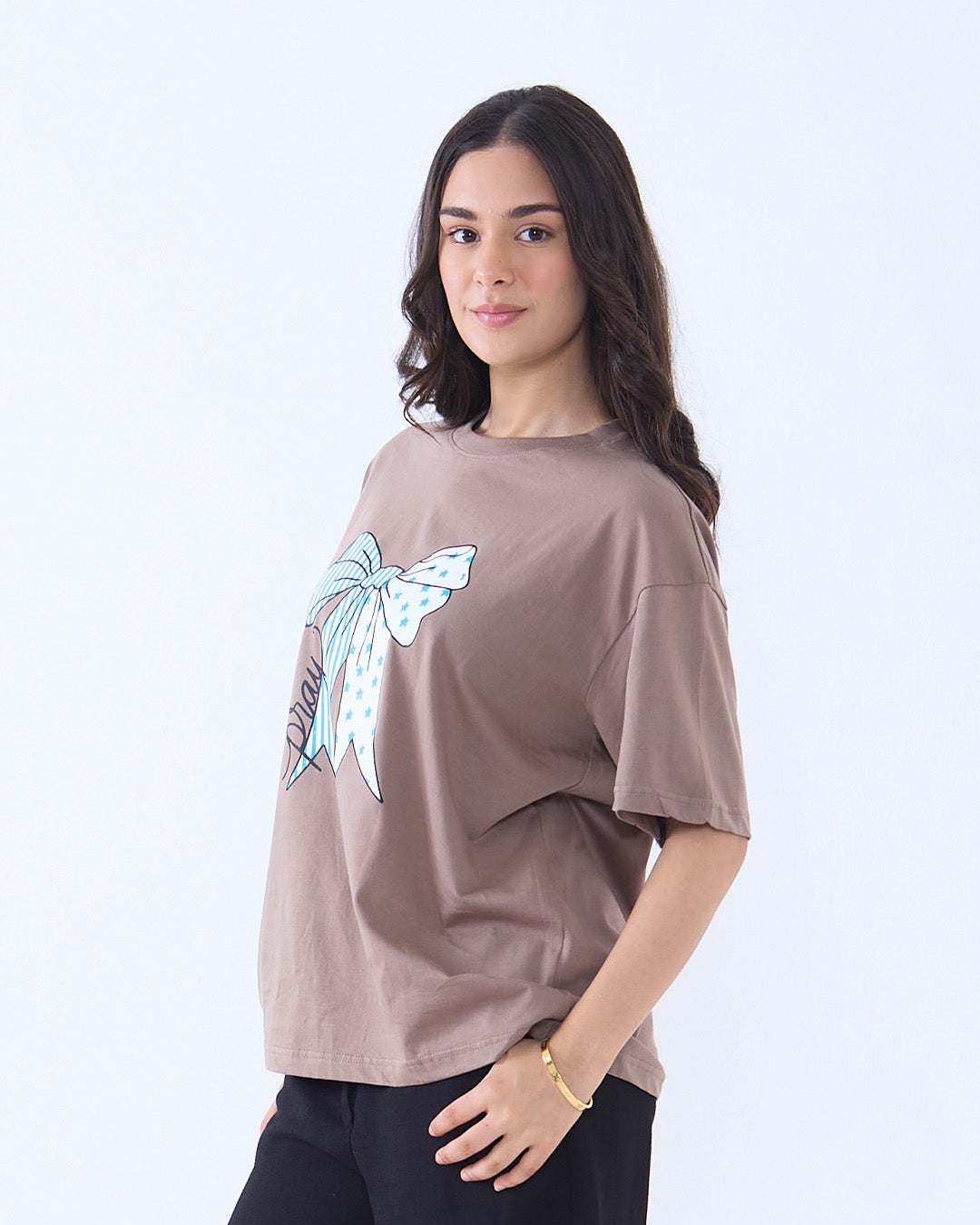 Camel Pray Oversized T-shirt