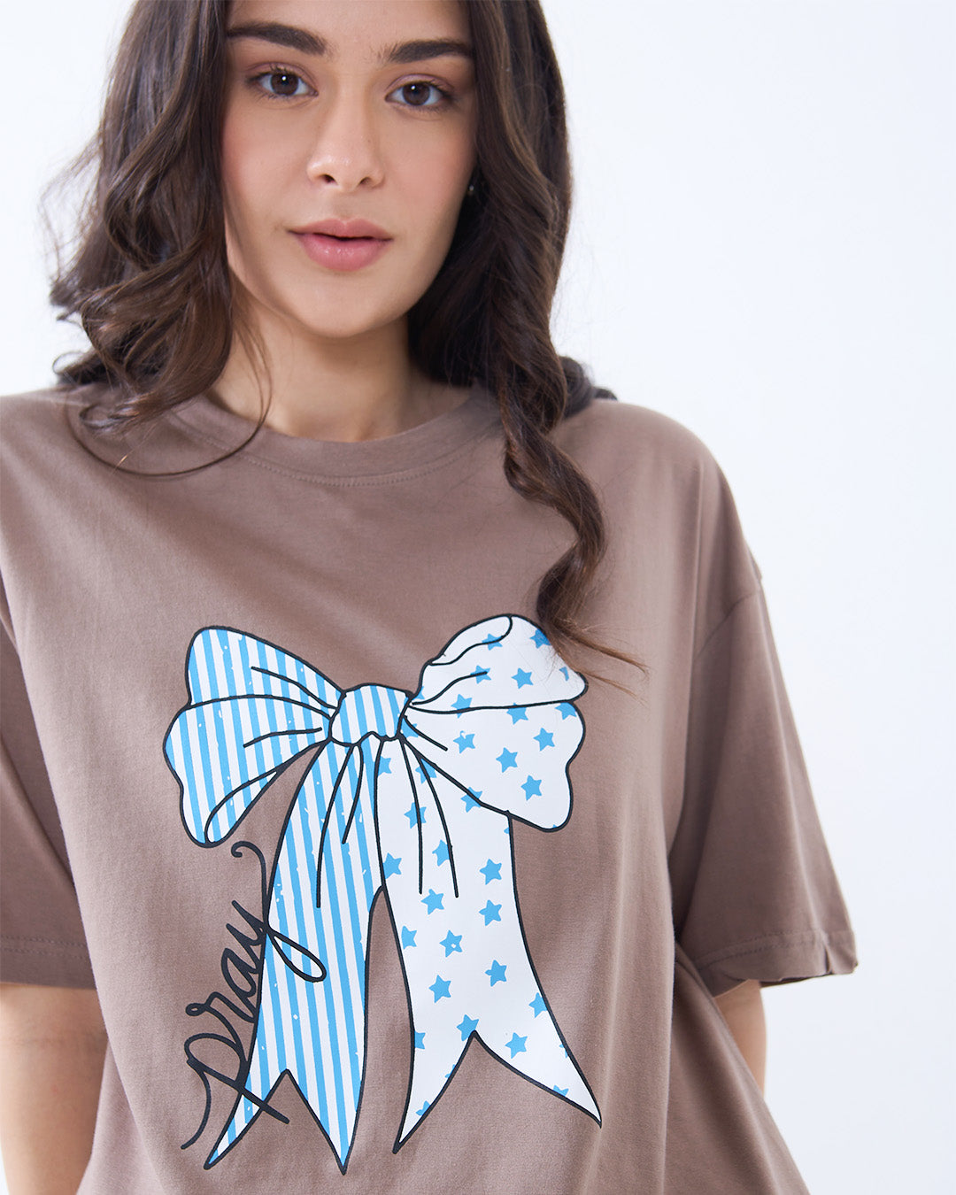 Camel Pray Oversized T-shirt