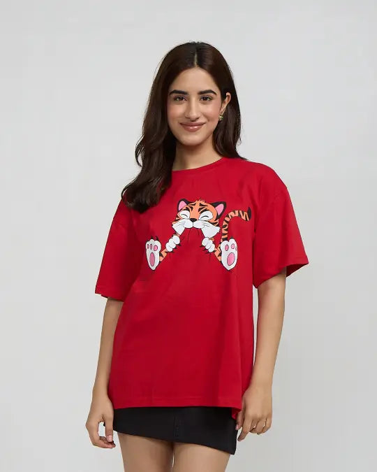 Little Happy Little Hungry Oversized T-Shirt