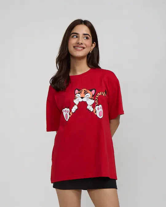 Little Happy Little Hungry Oversized T-Shirt