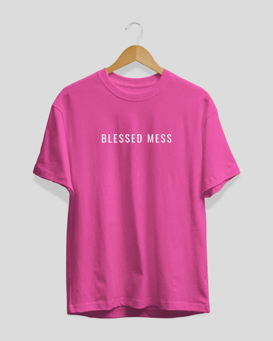 Blessed Mess T-Shirt for Women Online In India | Dky
