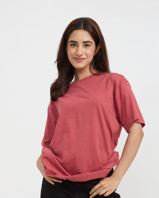 RB Brick Plain Oversized T-Shirt