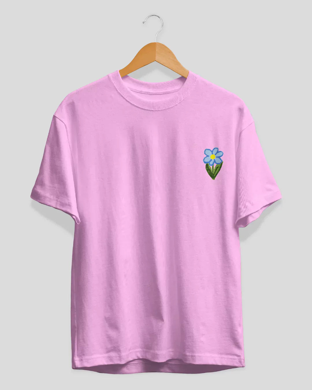 Crayon Flower T-Shirt for Women Online In India | Dky