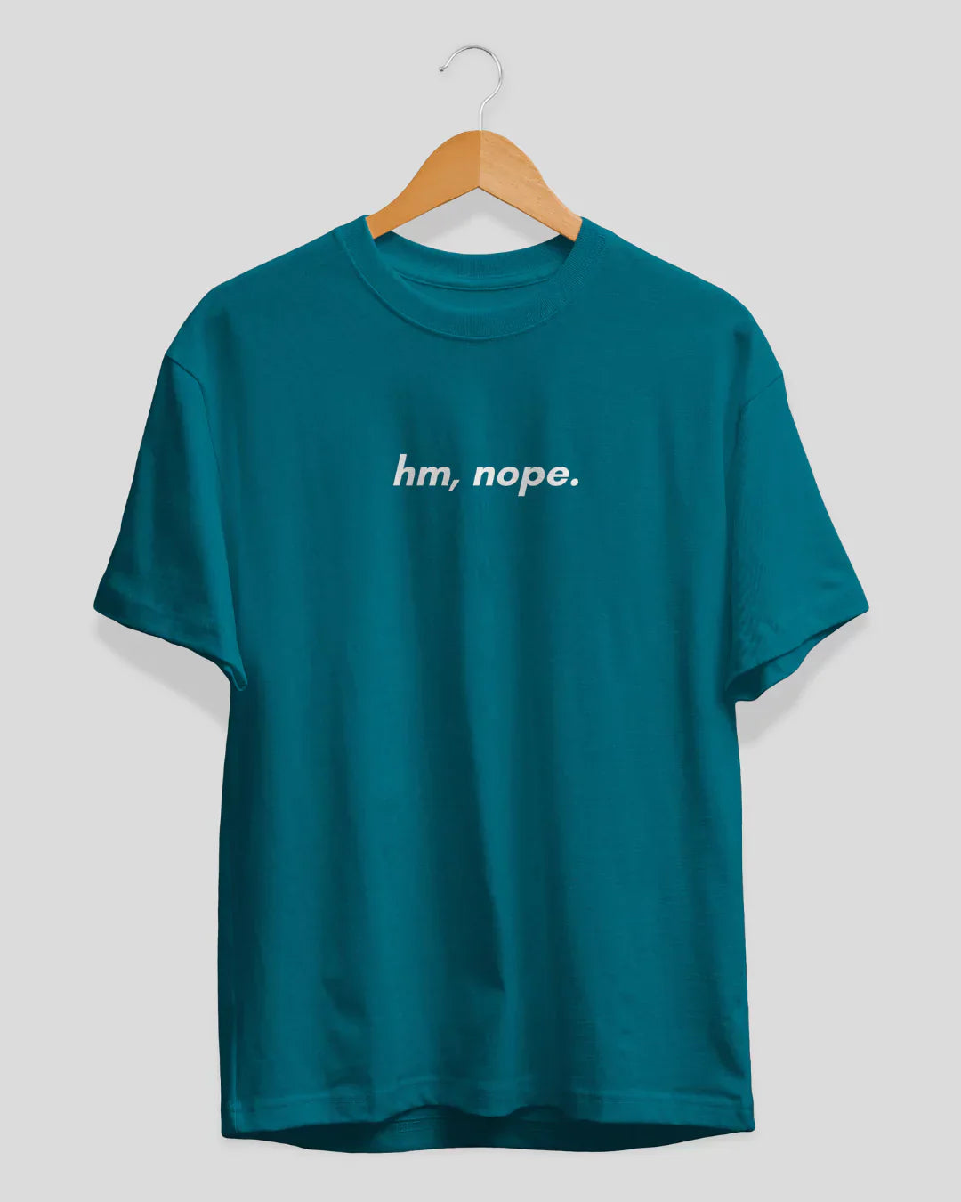 Hm Nope T-Shirt for Women Online In India | Dky
