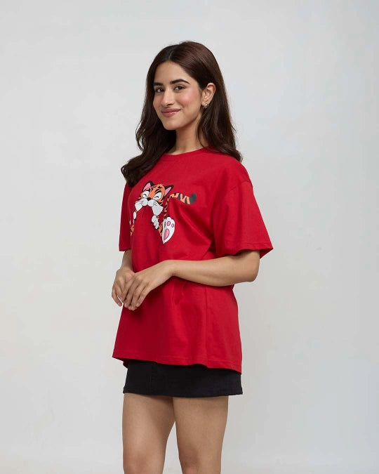 Little Happy Little Hungry Oversized T-Shirt