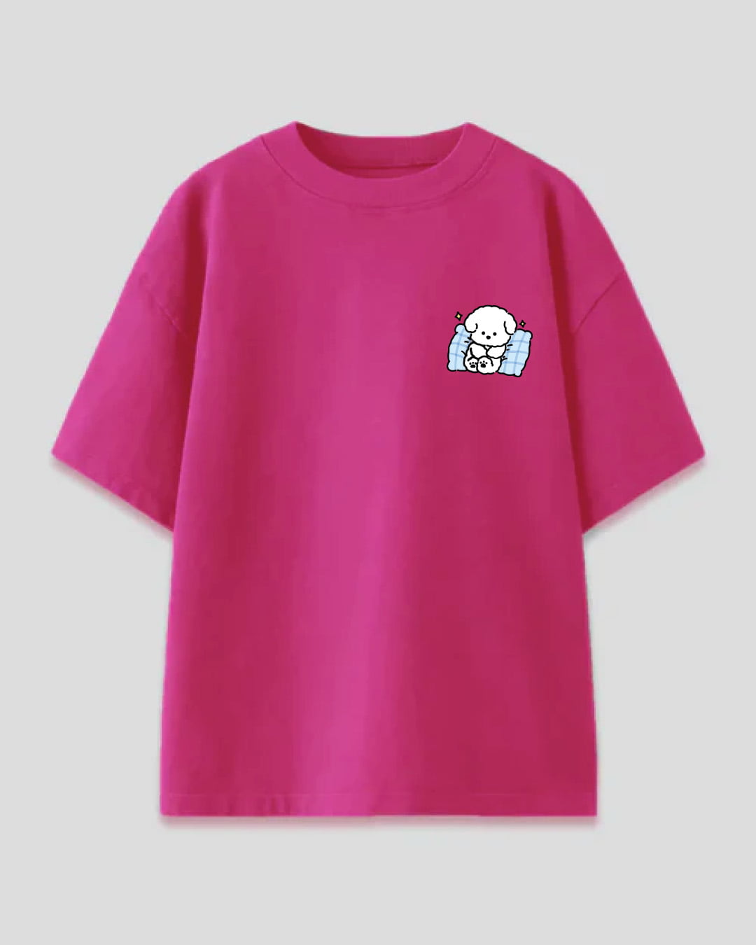 Snuggle Pup Oversized T-Shirt