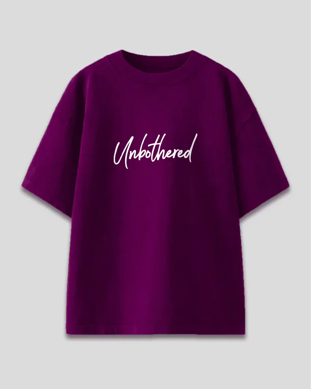 Mulberry Unbothered Oversized T-Shirt