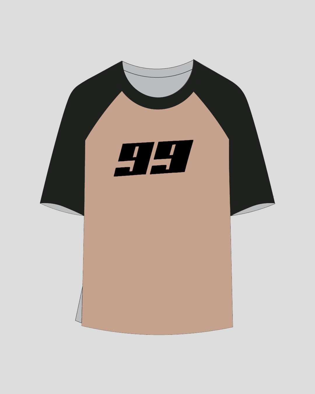 Camel 99 Raglan T-Shirt