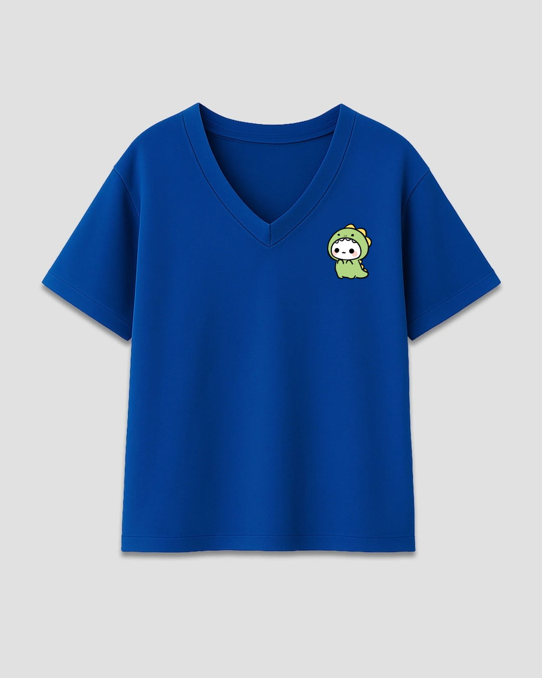 Lil Monster V-Neck Oversize T-Shirt