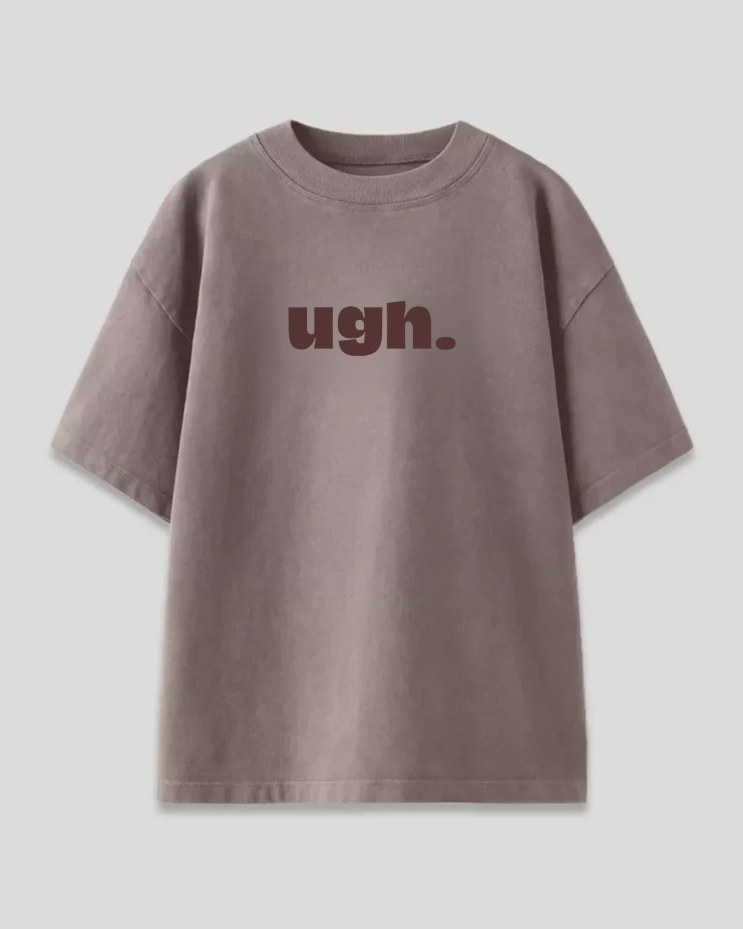 Camel Ugh Oversized T-Shirt