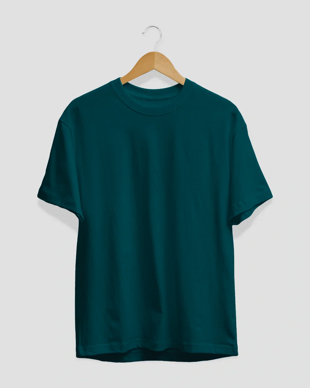Petrol Blue Plain T-Shirt