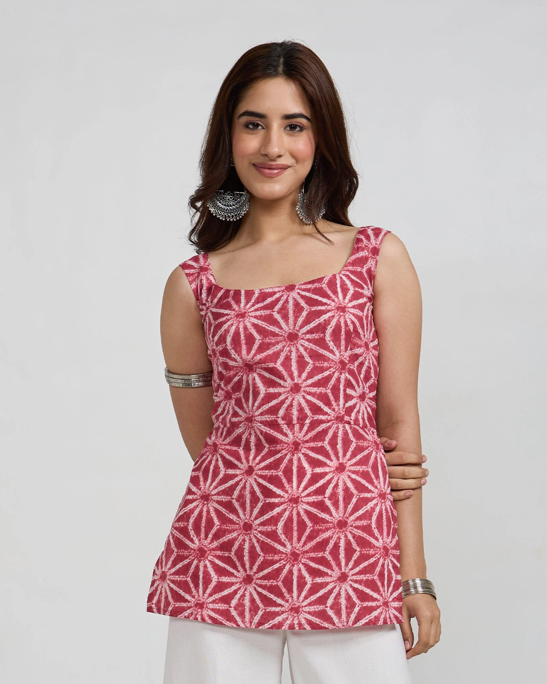 Pink Meher Short Kurti
