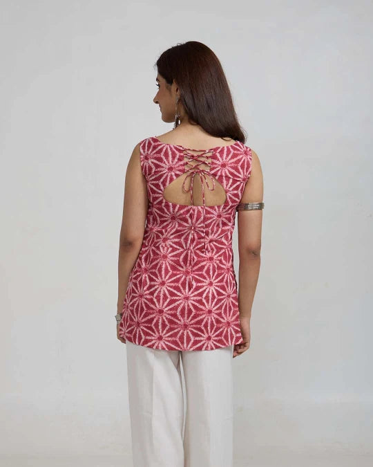 Pink Meher Short Kurti