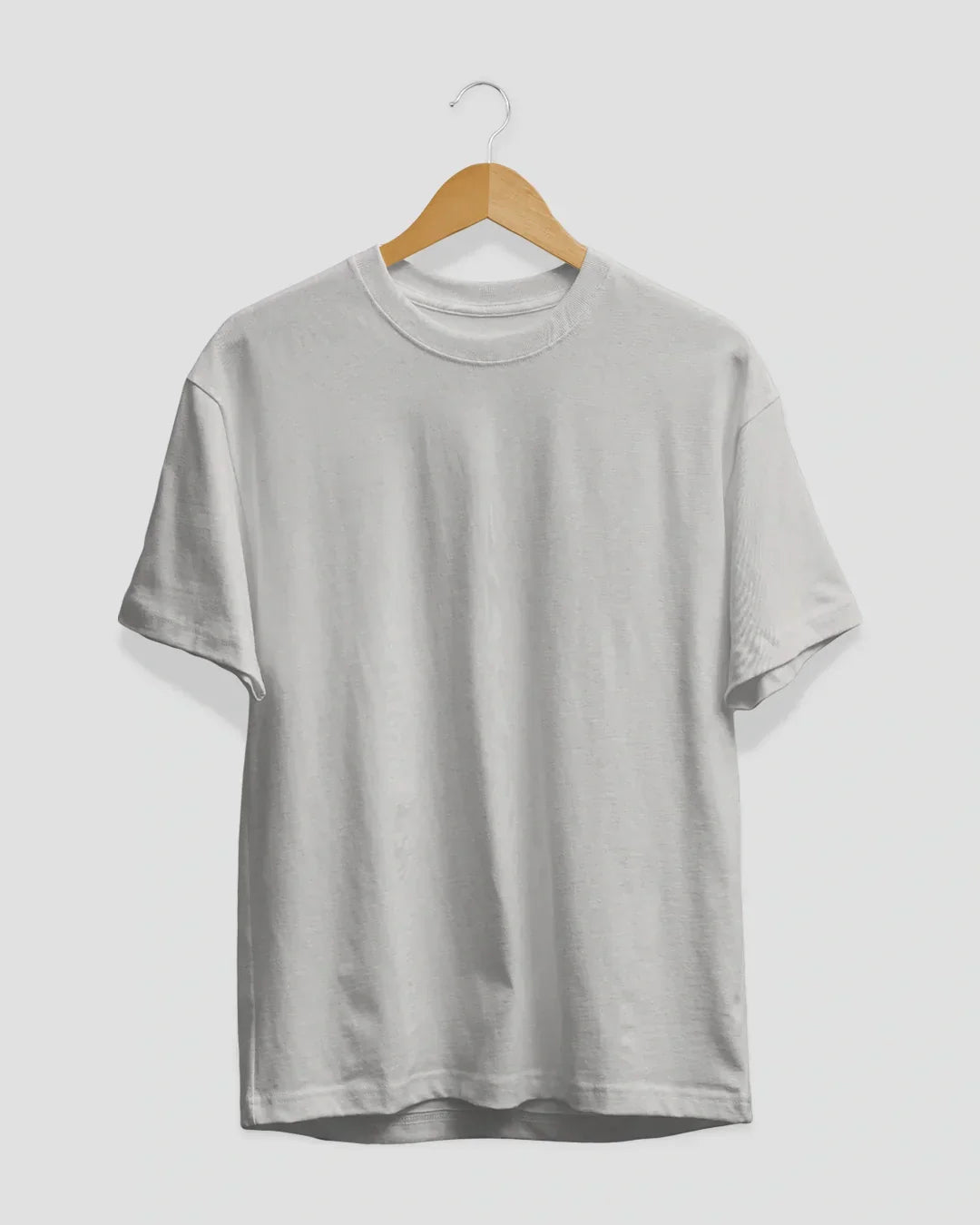 RB Stone Grey Plain T-Shirt