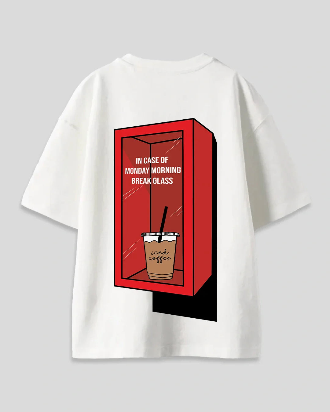 Break Glass Oversized T-Shirt for Women Online In India | Dky