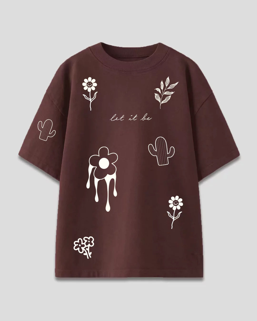 Let It Be Oversized T-Shirt