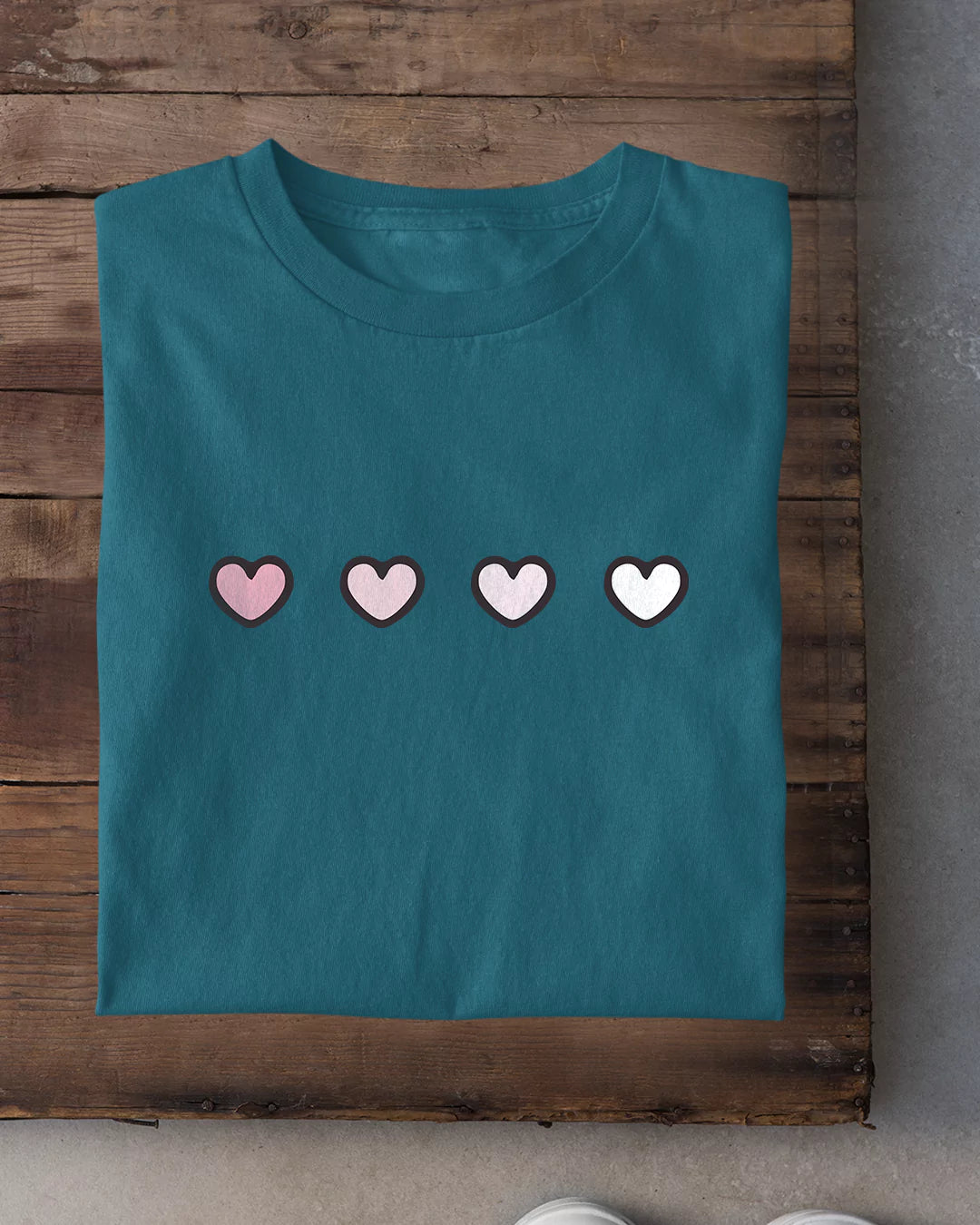 Four Heart T-Shirt