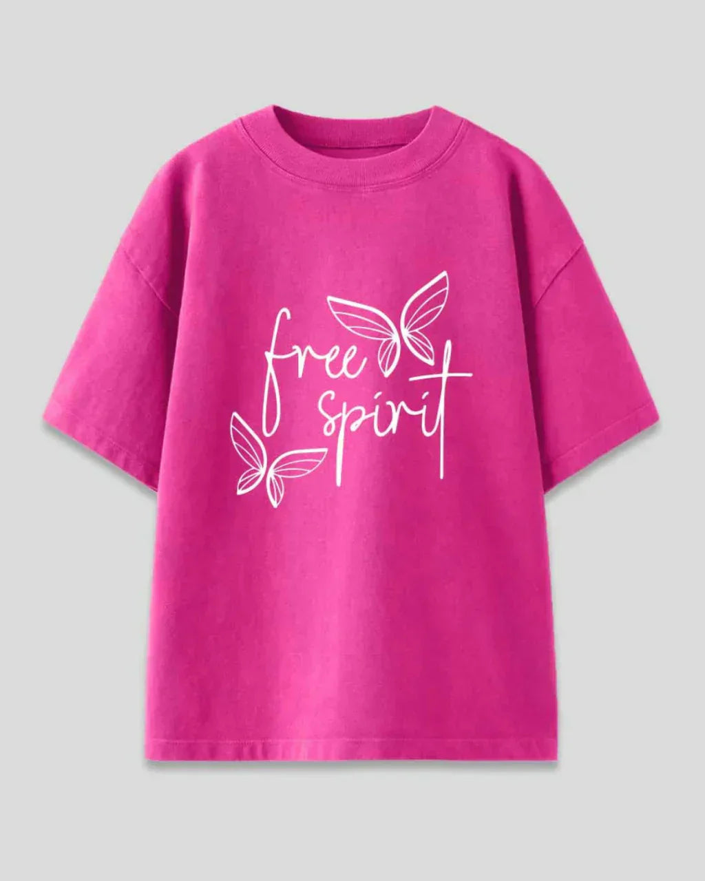 Free Spirit Oversized T-Shirt for Women Online In India | DKY