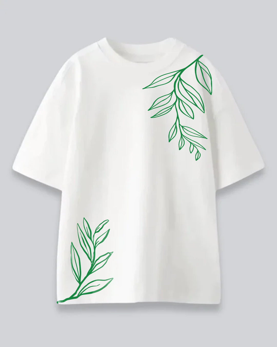 White In The Jungle Oversized T-Shirt