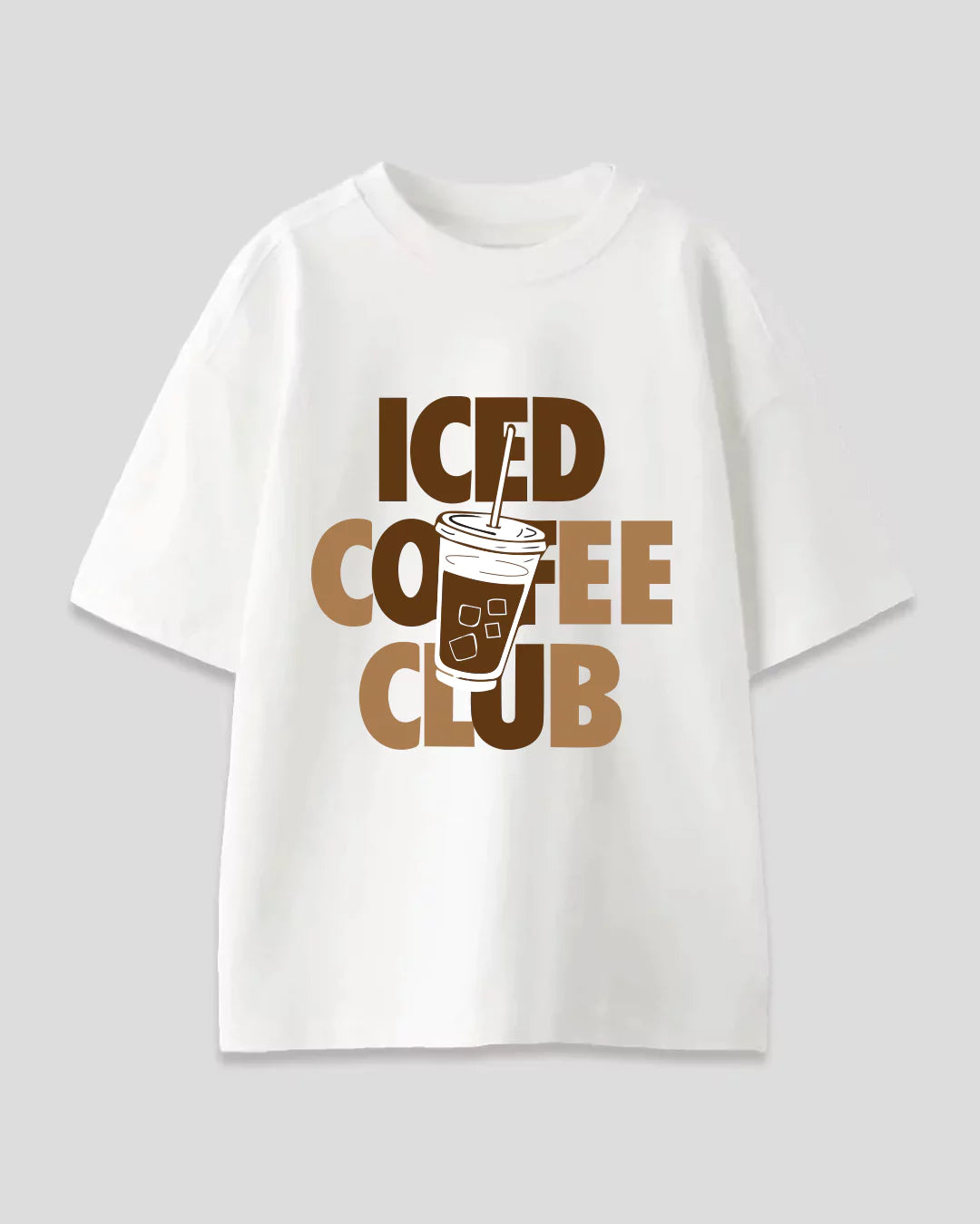 Ice Coffee Club Oversized T-Shirt