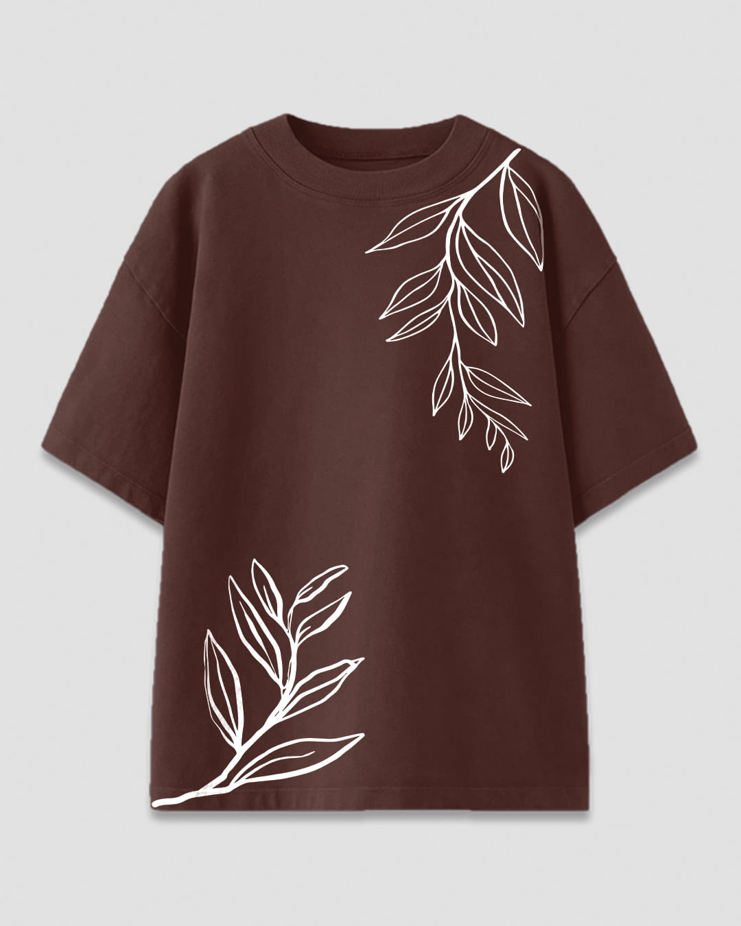 Brown In The Jungle Oversized T-Shirt