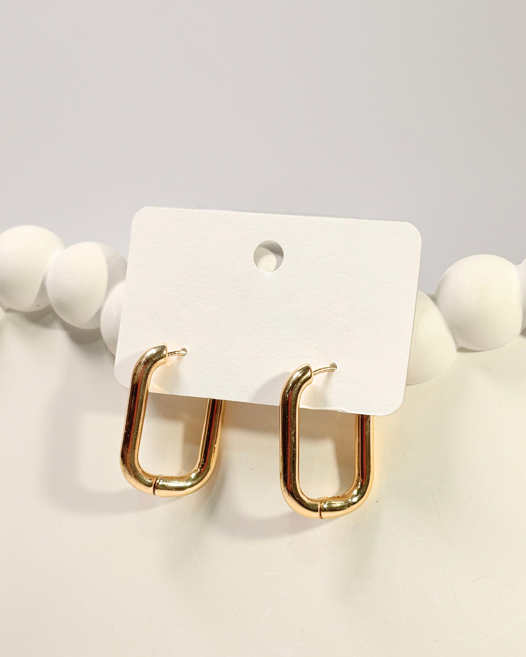 Gold Loop Earrings