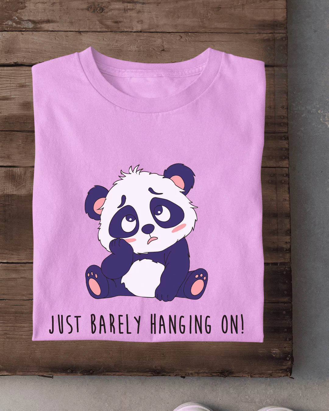Just Barely Hanging On T-Shirt