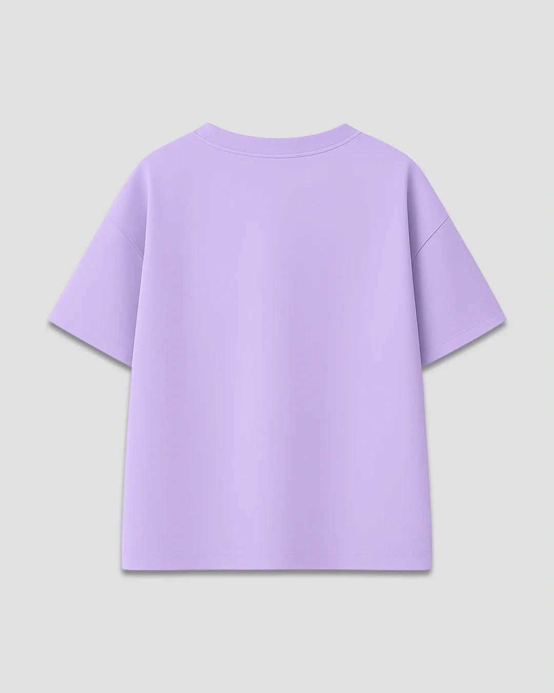 RB Lav Plain Oversized T-Shirt