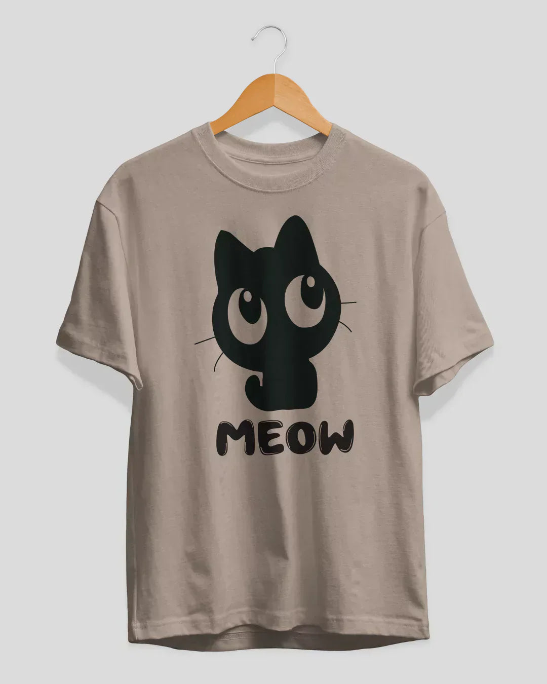 Meow T-Shirt for Women Online In India | Dky