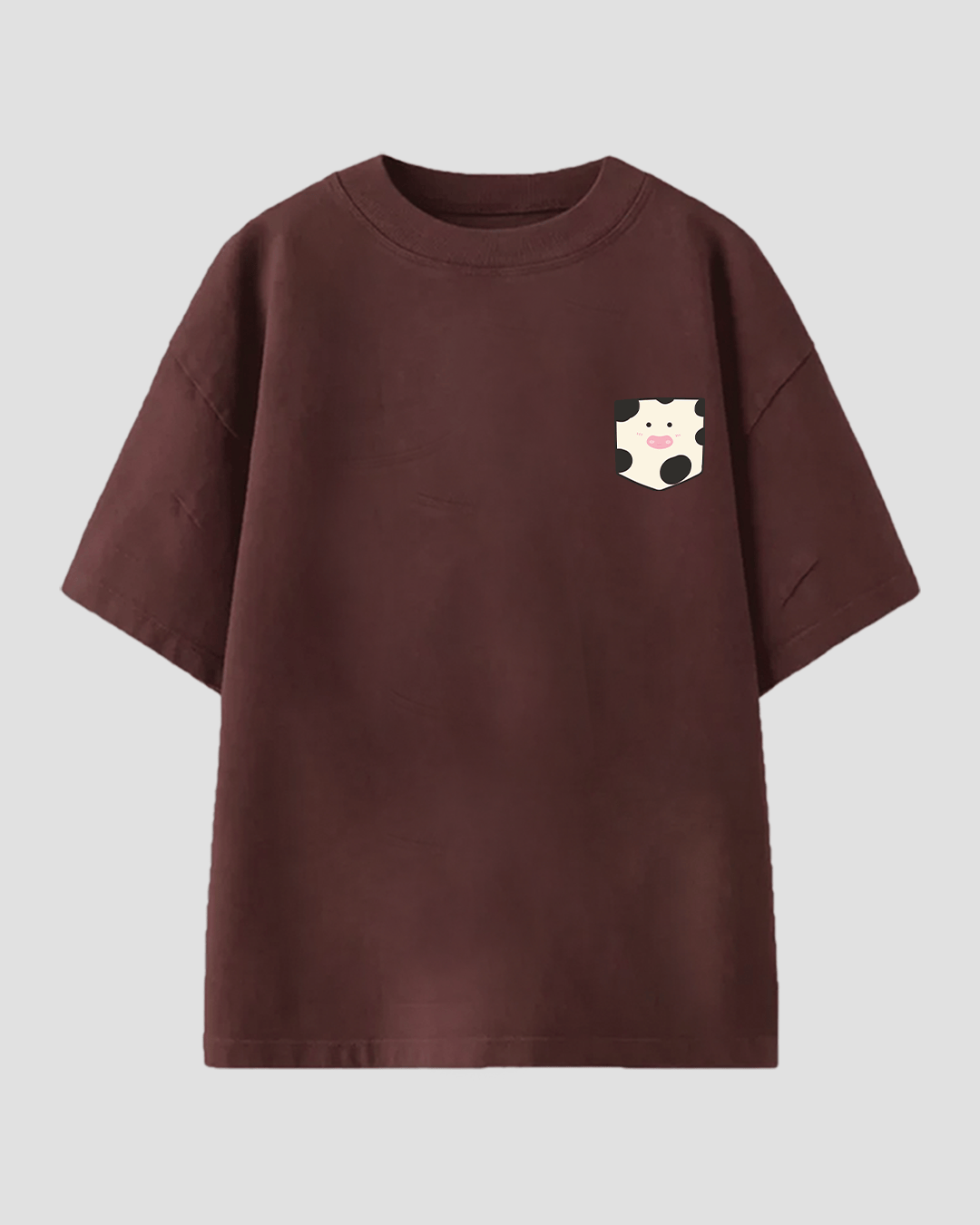 Moo Mood Oversized T-Shirt for Women Online In India | Dky