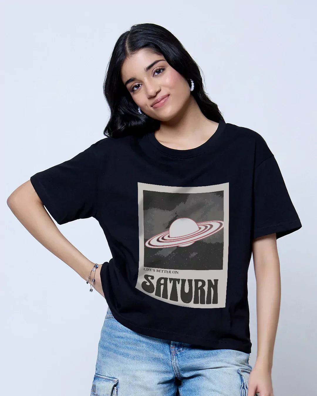 Saturn Boxy Oversize T-Shirt