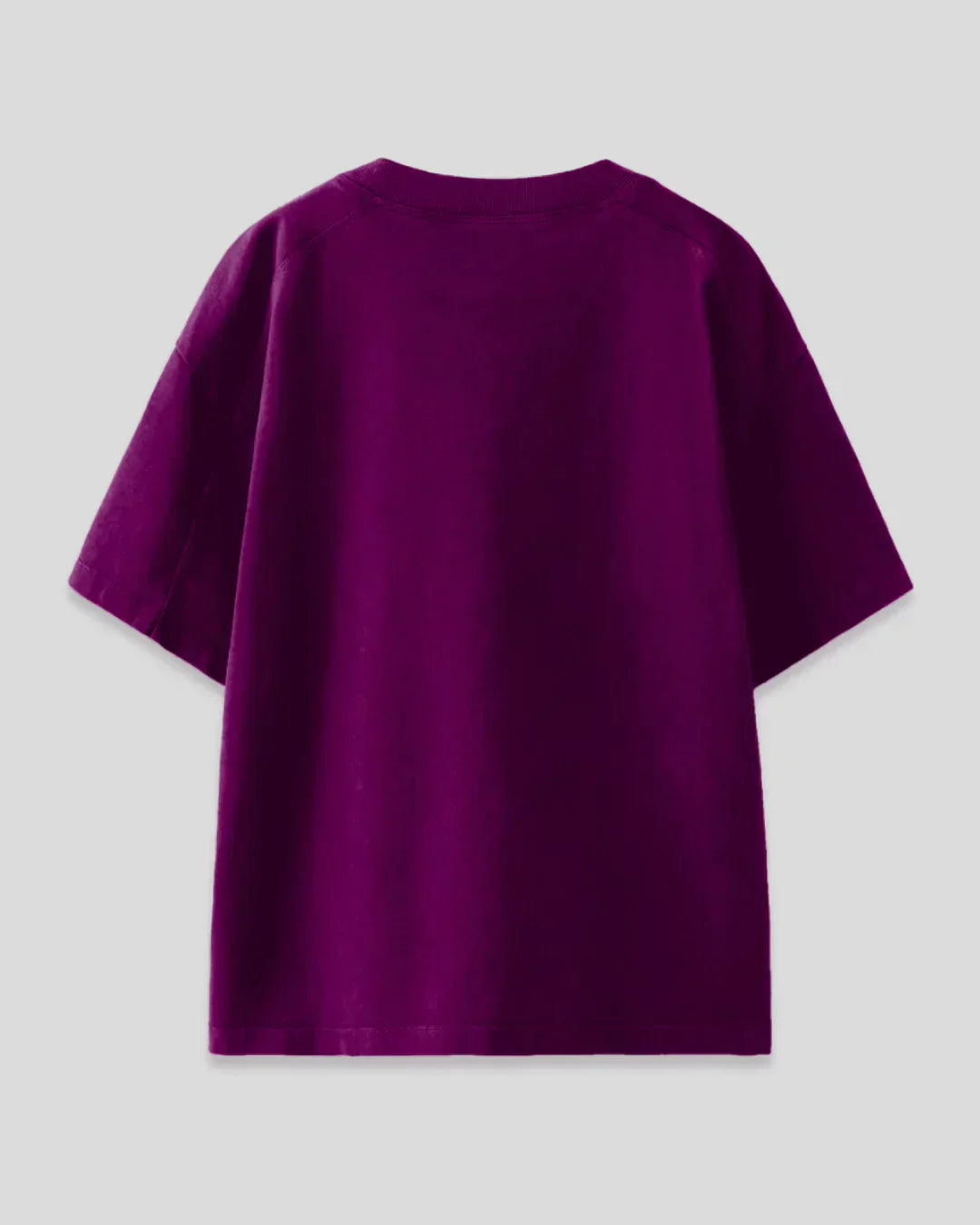 Mulberry Plain Oversized T-Shirt - Shop Printed T shirt for Women Online In India | LoveDky
