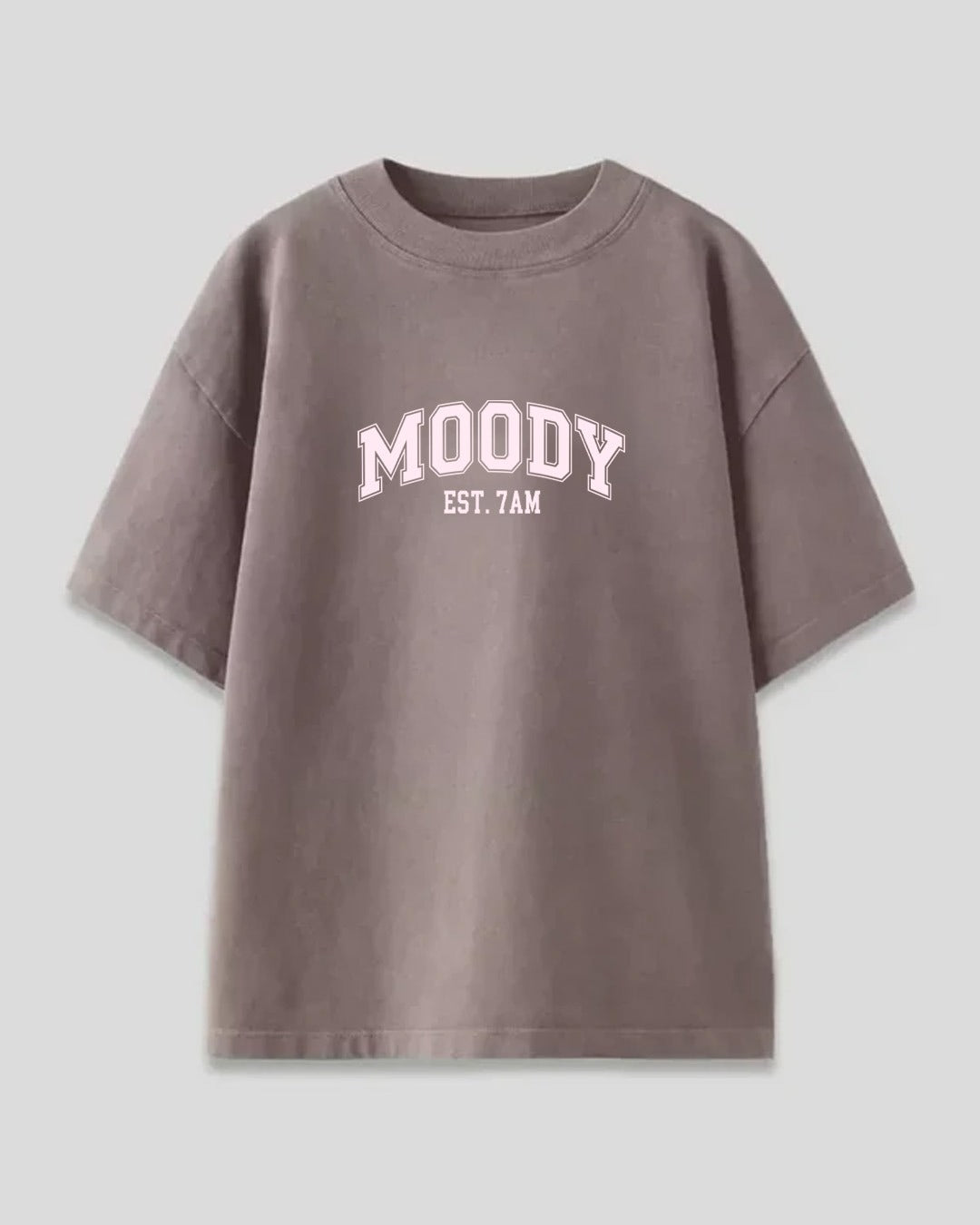 Moody Oversized T-Shirt - Chest print