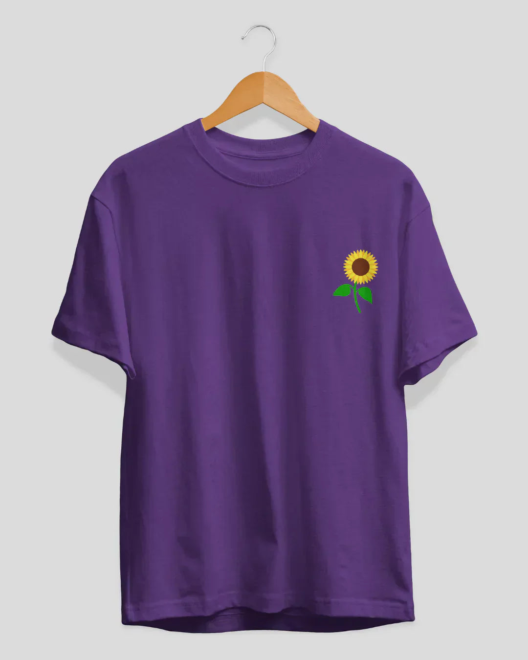 Pocket Sunflower T-Shirt for Women Online In India | Dky