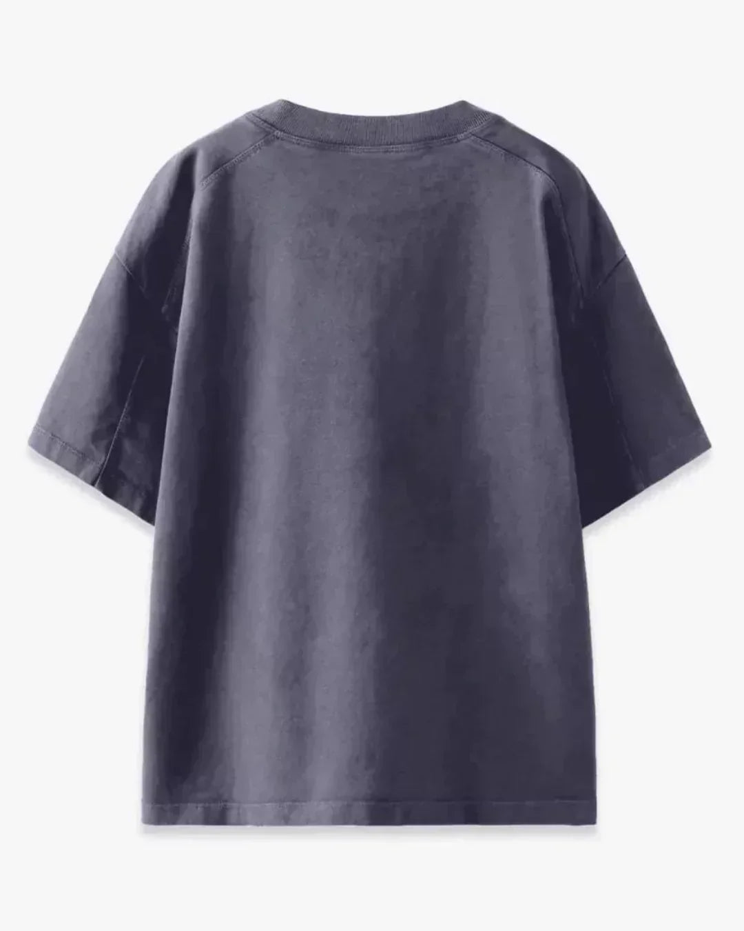 Pray Oversized T-shirt – dark gray, oversized fit, OS Graphic tee shown in flat lay with no design