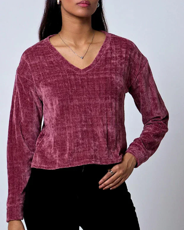 Rachel Crop Oversized Sweater - Shop Printed T shirt for Women Online In India | LoveDky