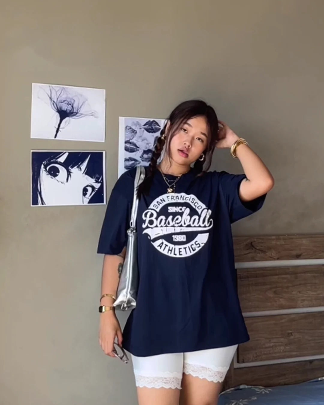 Baseball Oversized T-Shirt