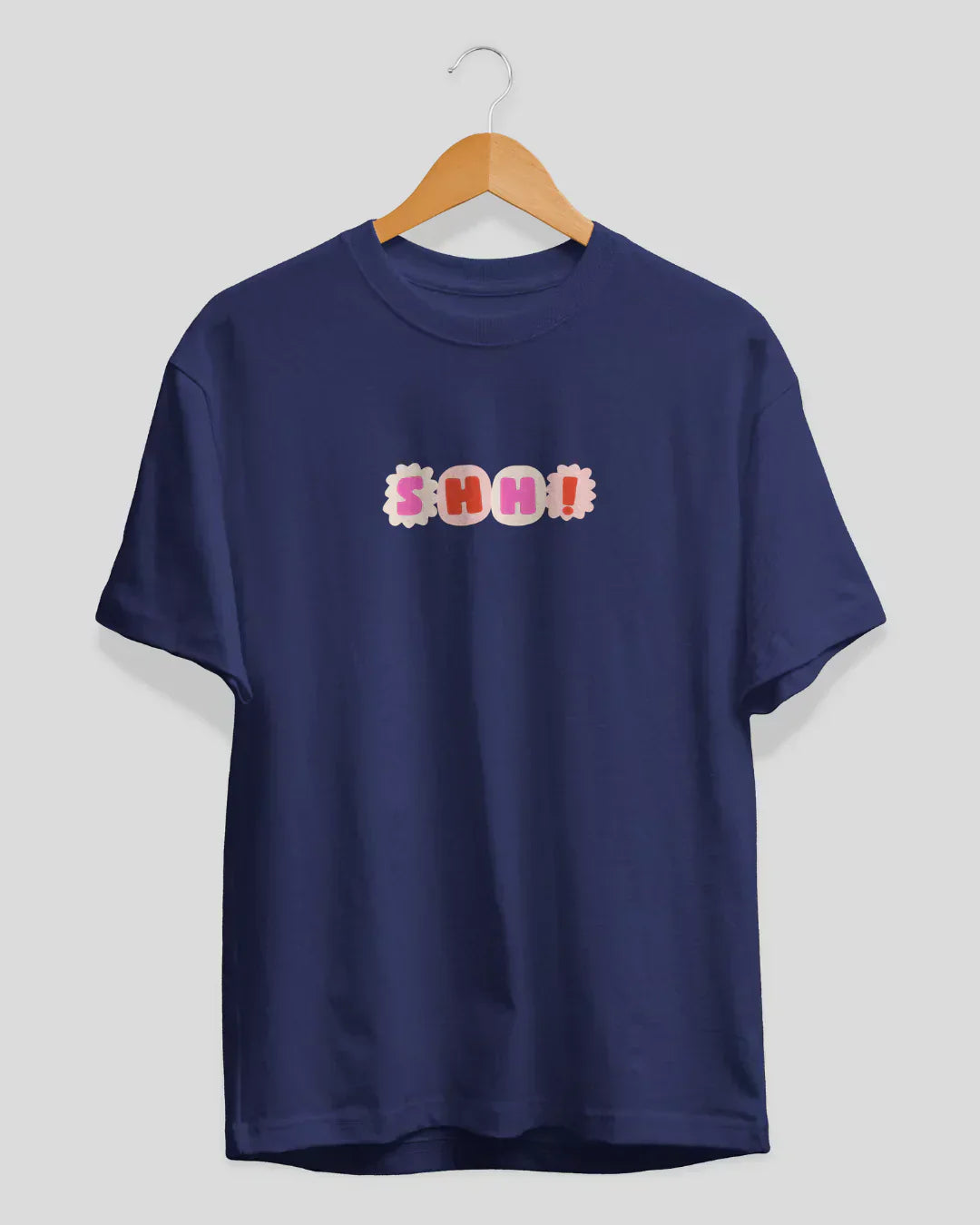 Shh T-Shirt for Women Online In India | Dky