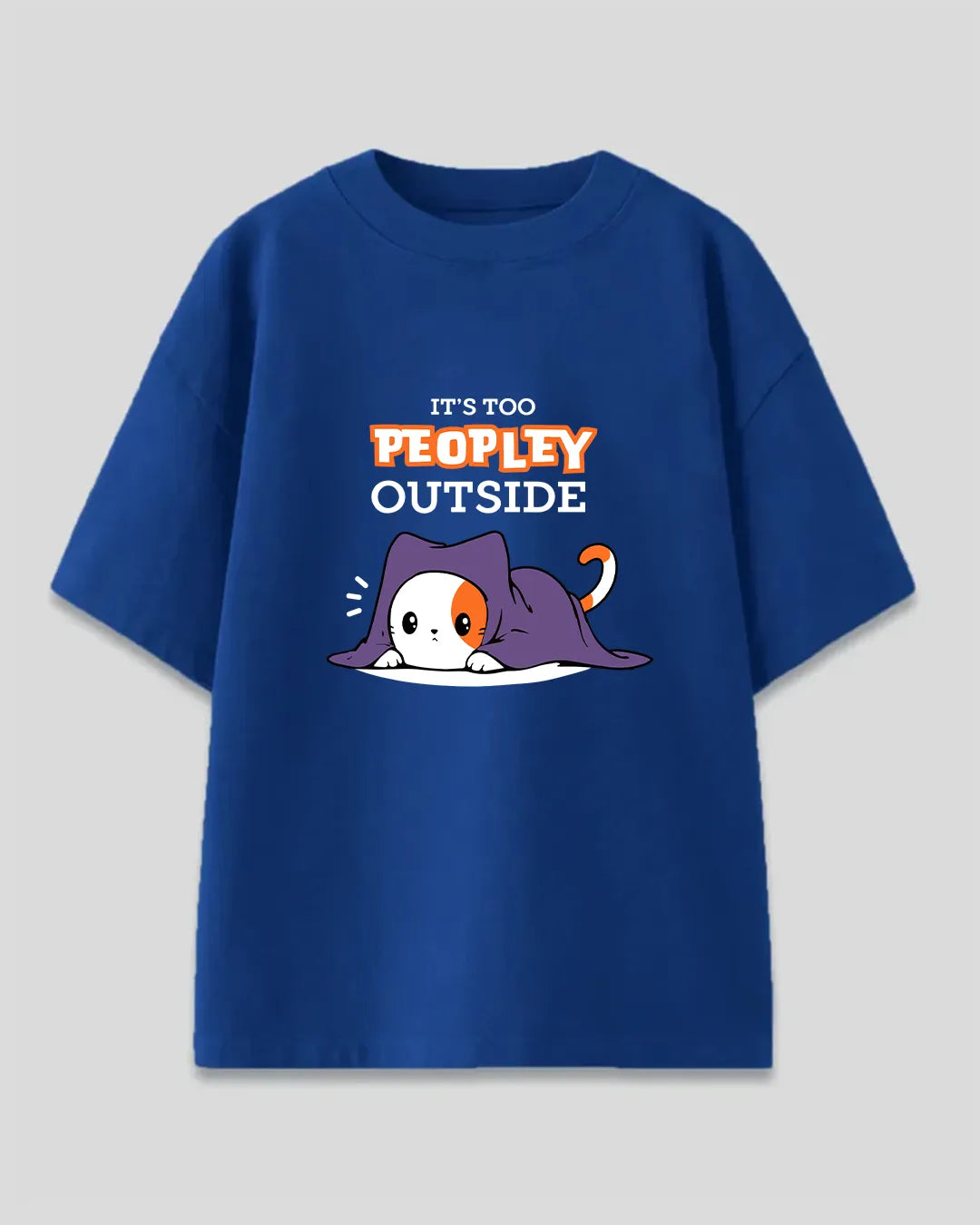 Too Peoply Outside Oversized T-Shirt for Women Online In India | Dky