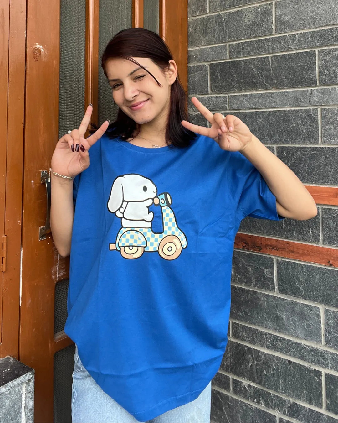 Vroom T-Shirt - Shop Printed T shirt for Women Online In India | LoveDky