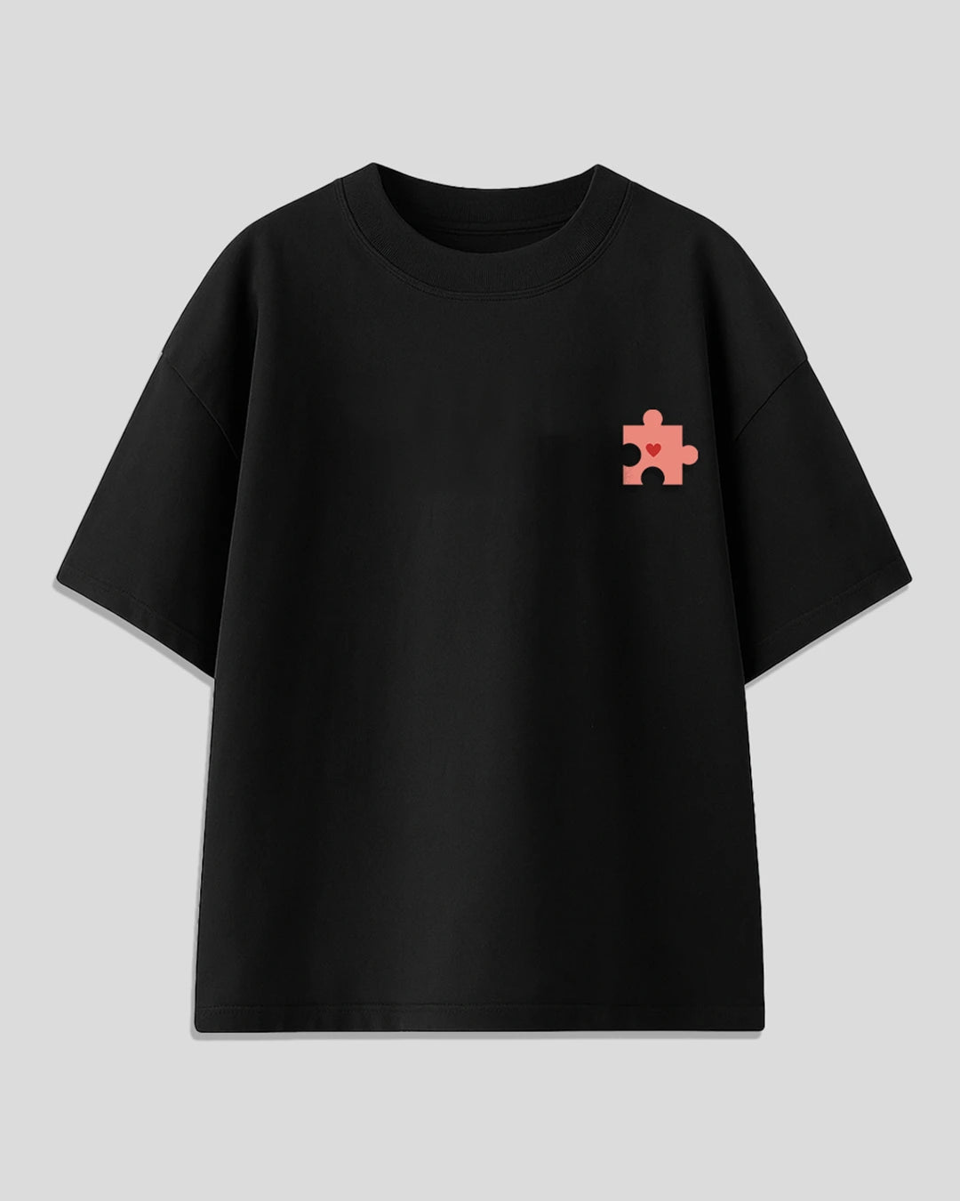 Love Puzzle Oversized T-Shirt